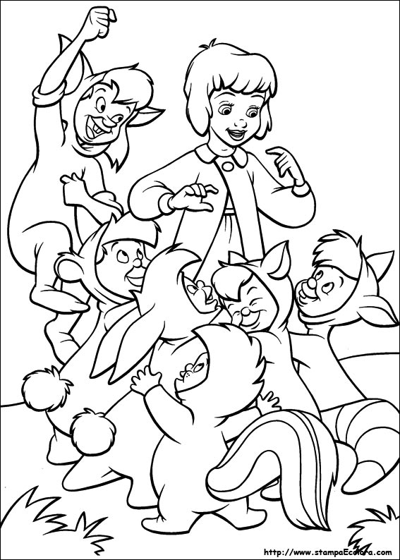 Disegni Peter Pan 2